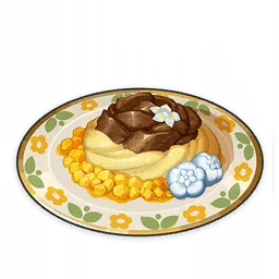 Fricassée de viande aux baies